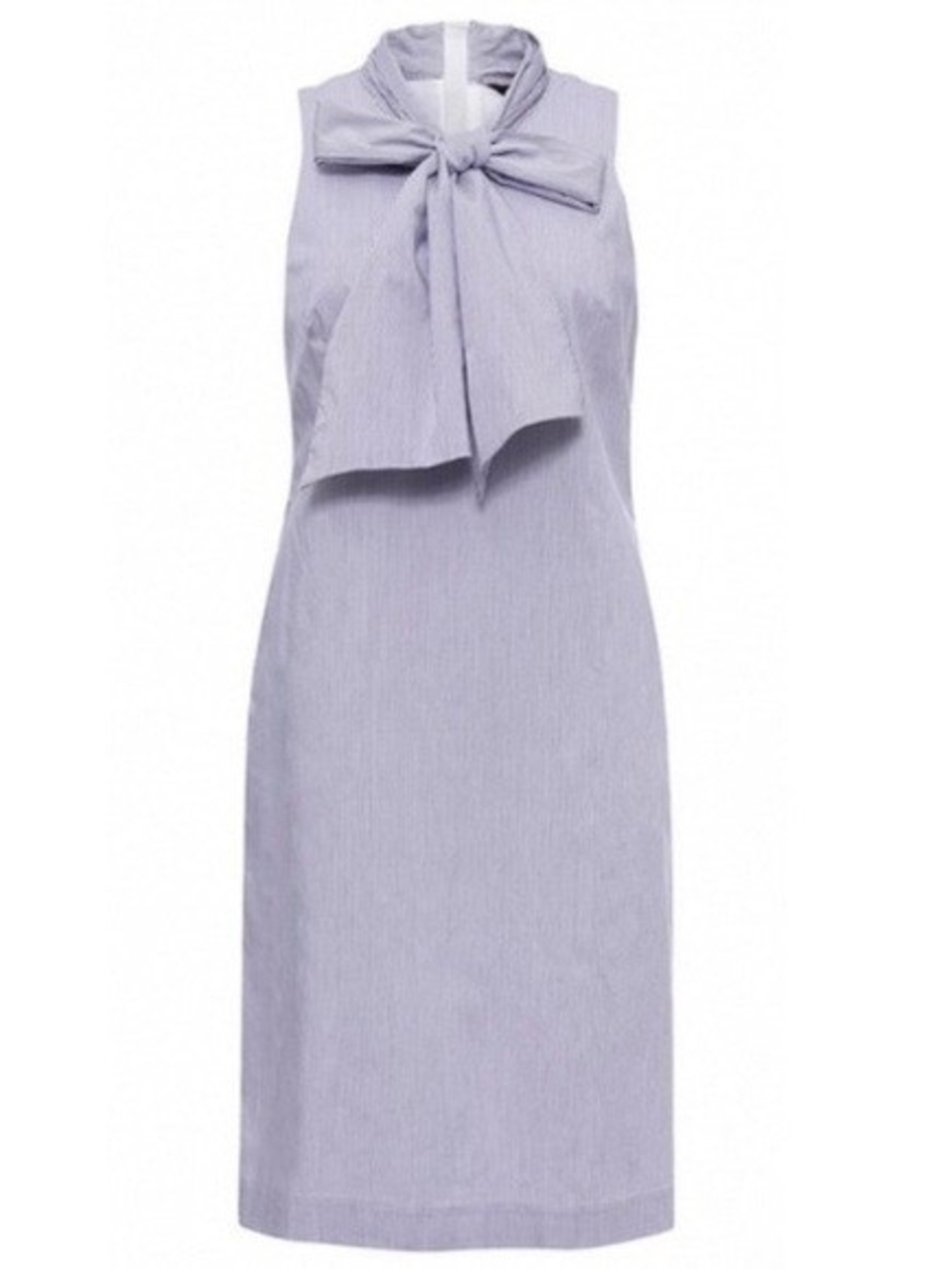 Banana Republic Lavender Tie-Neck Midi Dress